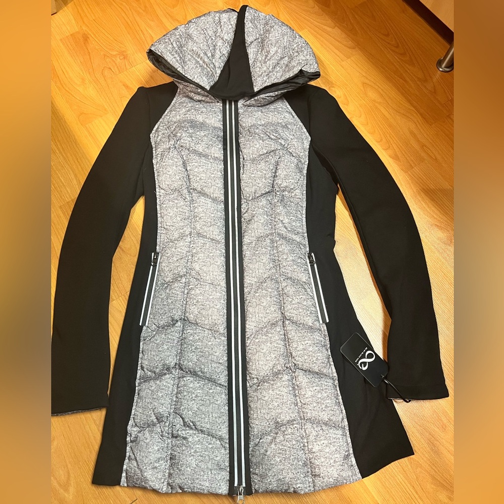 BE By Blanc Noir Mixed Media Down Jacket (US M)